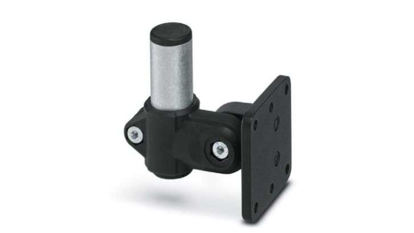 Staffe Phoenix Contact 1082304 per fissaggio a parete di monitor e interfacce operatore, realizzate in PC e alluminio rinforzato, rotazione e inclinazione in tre assi.