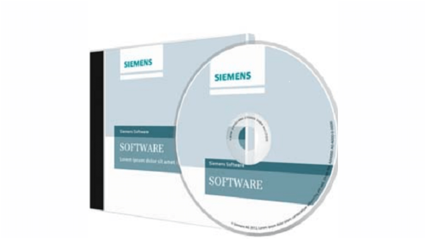 Licenza software Siemens 6AV2102-0AA07-0AA7 per PLC, include SIMATIC WinCC per configurazione HMI e visualizzazione.