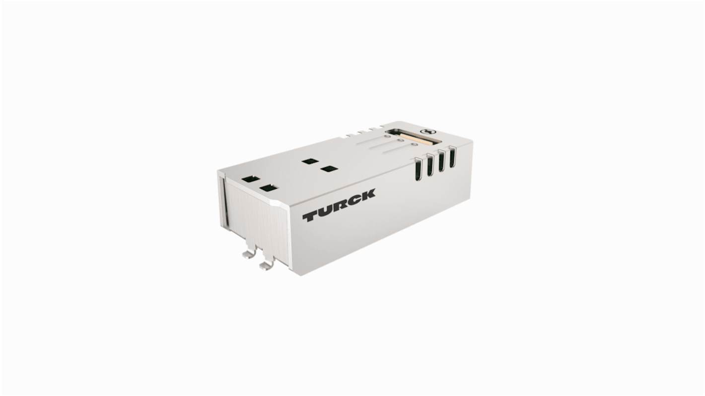 Modulo di espansione a innesto Turck TX-EXTEND, compatibile con TX-IOXX03, per HMI TX504 e TX705, grado di protezione IP20.