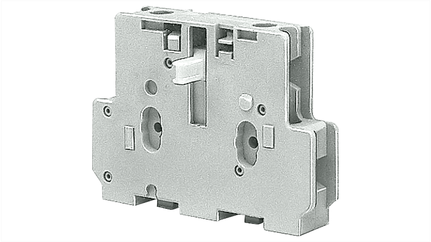 Blocco interruttore ausiliario Siemens 3TY7561-1EA00, 2 contatti (1NC, 1NO), montaggio a innesto, IP20, -25 a 55 °C.