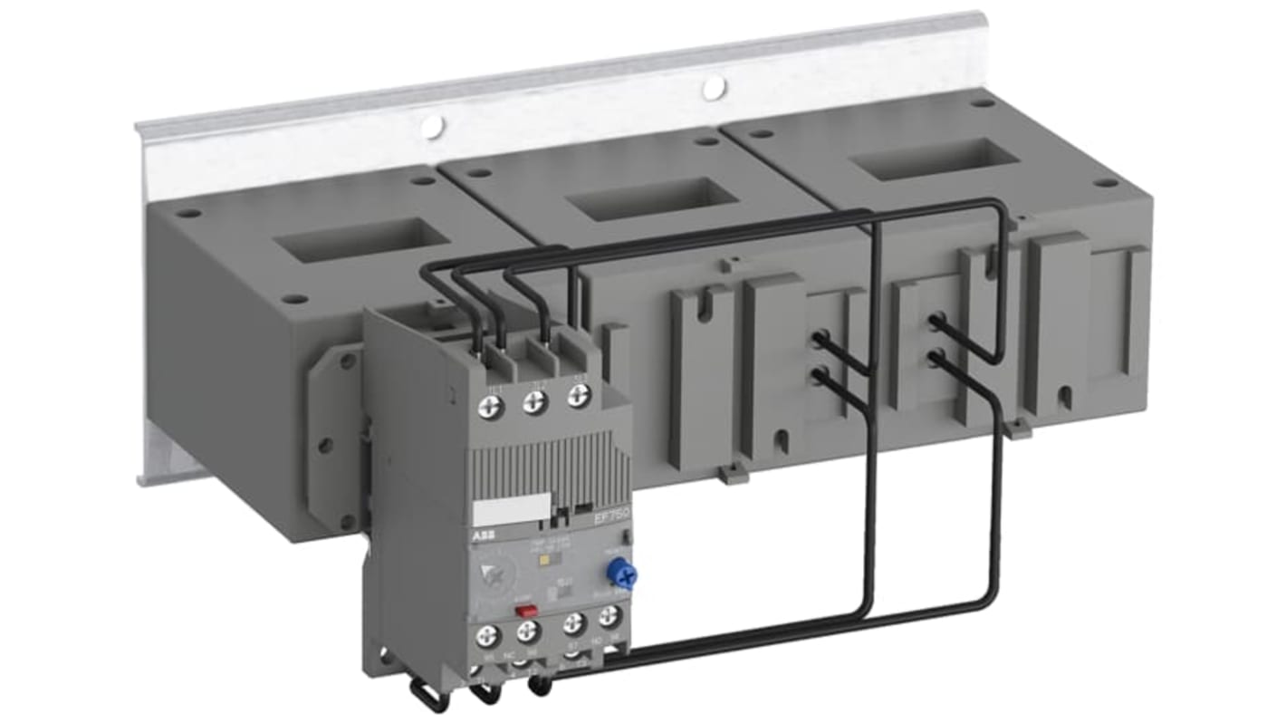 Relè di sovraccarico ABB 1SAX821001R1101 EF750-800, 1NC/1NA, carico FLC 250-800 A, tensione 600 V c.c.
