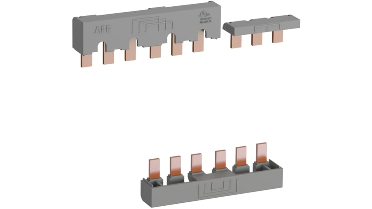 ABB 1SBN083413R2000 BEY65-4, set di connessione per avviamento Stella-Triangolo, per collegamenti contattori Delta e Star.