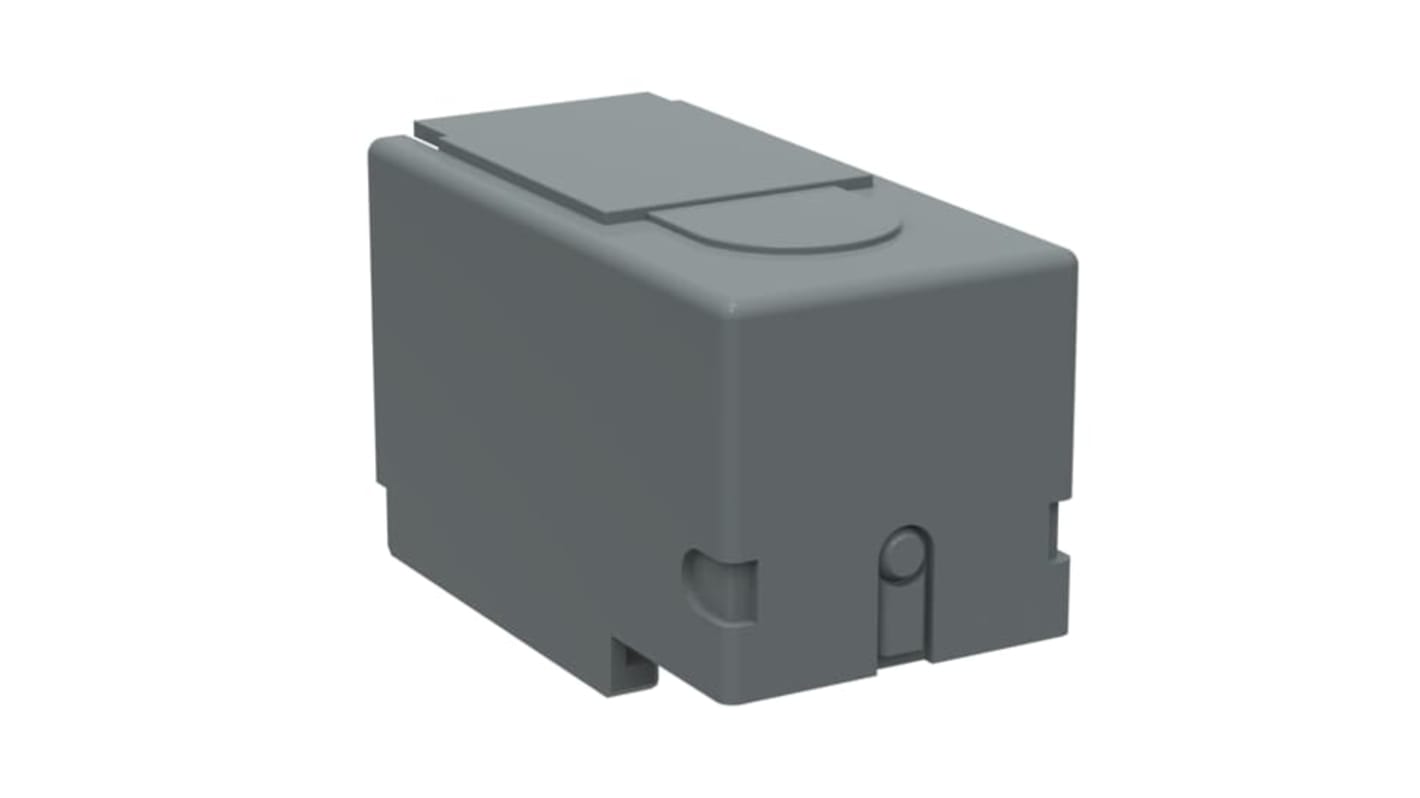 Sezionatore ABB 1SCA022731R8310 OTS250G1S/3, protezioni terminali per applicazioni industriali, dimensioni 35x35,5x70 mm.