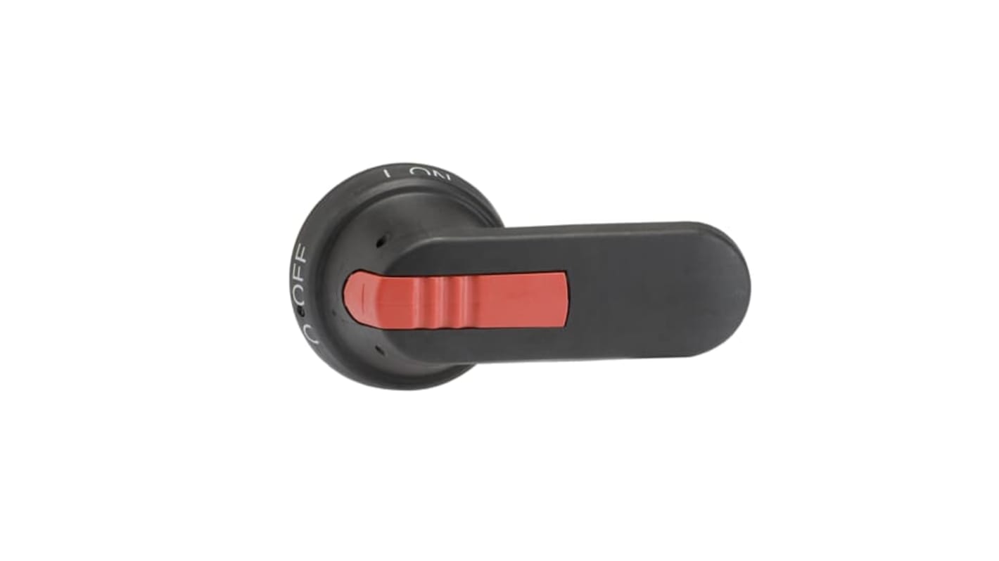 ABB protezione terminale per sezionatore, maniglia a pistola 128 mm, grado di protezione IP65, compatibile con manico nero.