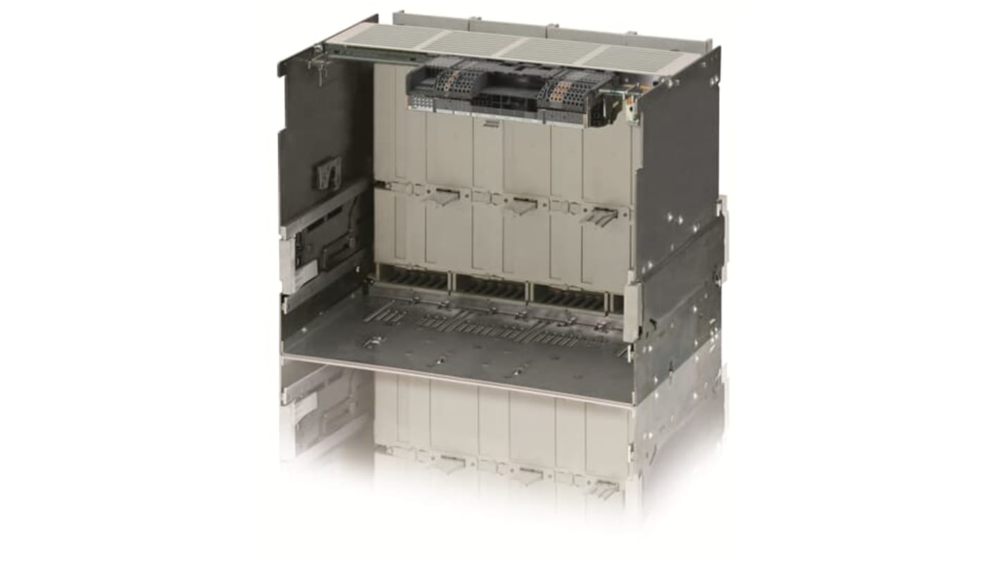 Interruttore automatico ABB SACE Emax2 E4.2, tre poli, corrente nominale 3200 A, terminali orizzontali posteriori.