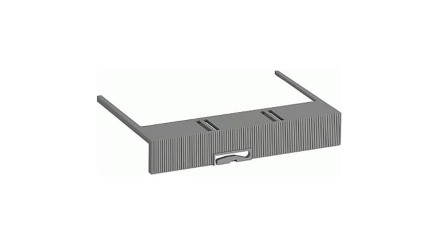 Guaina morsetto ABB 1SFN125701R1000 LT460-AC per contattori AF400 e AF460, protegge i terminali principali da contatti accidentali.