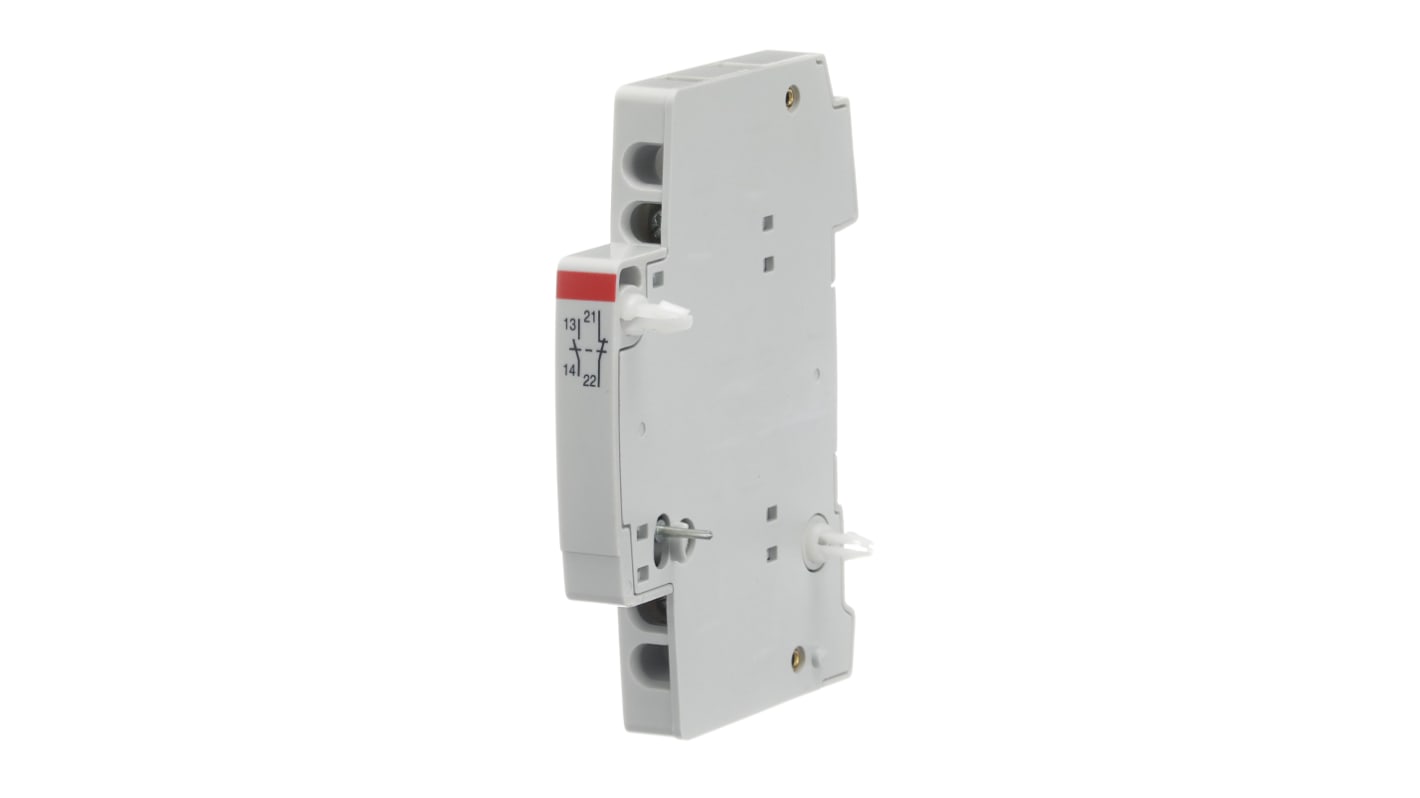 Contatto ausiliario ABB S2C-H11L, 2 contatti, montaggio laterale, compatibile con interruttori S200.