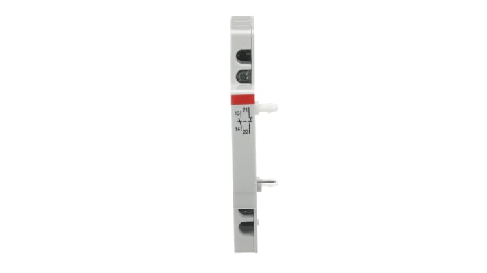 Contatto ausiliario ABB S2C-H11L, 2 contatti, montaggio laterale, compatibile con interruttori S200.
