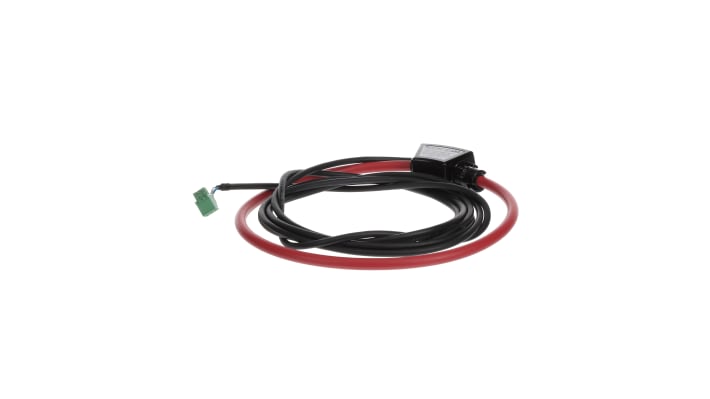 Trasformatore di corrente ABB 2CSG202150R1101 R4M-200, foro 200 mm, tecnologia Rogowski, design per installazione semplice.