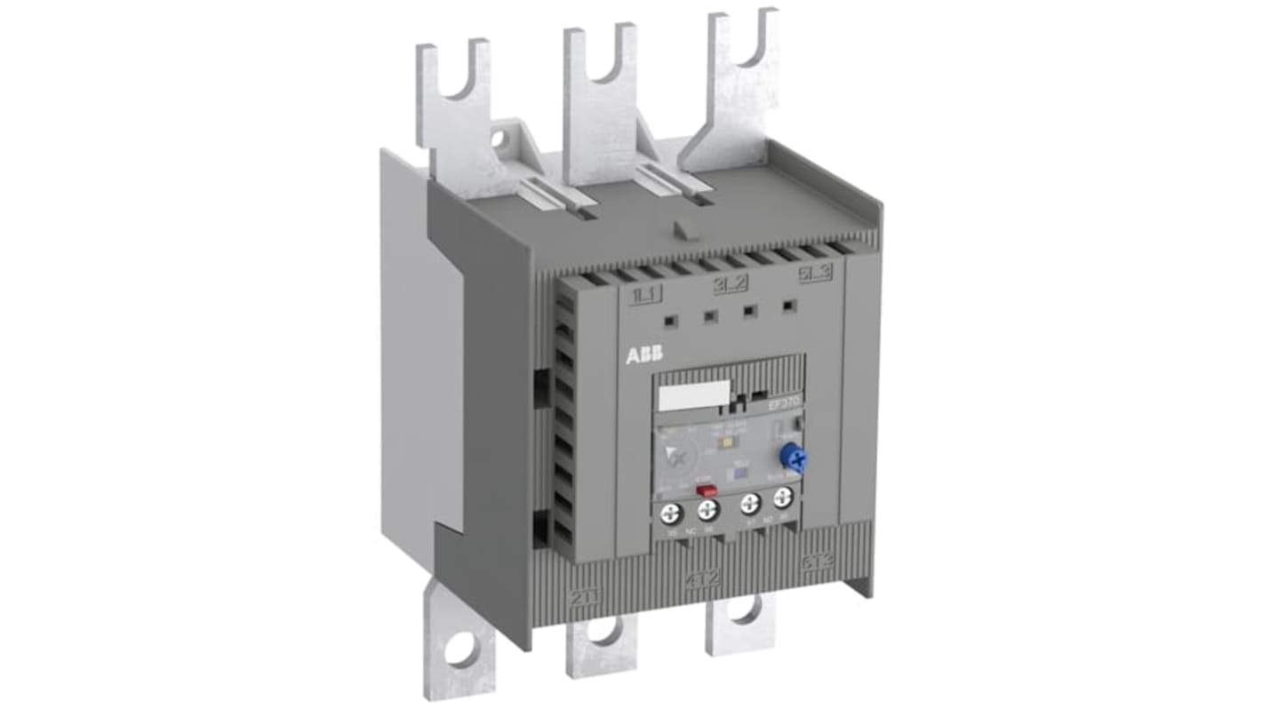 Relè di sovraccarico ABB 1SAX611001R1101 EF370-380, 1NC+1NO, carico FLC 115 a 380 A, tensione di controllo 600 V c.c.