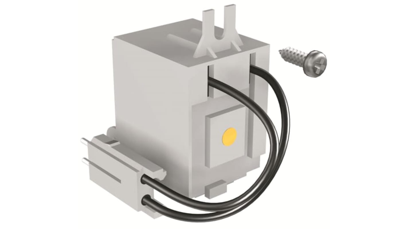 ABB Rilascio sottotensione 110VAC/DC per MCCB, compatibile con T4-6, cablato e conforme agli standard IEC.