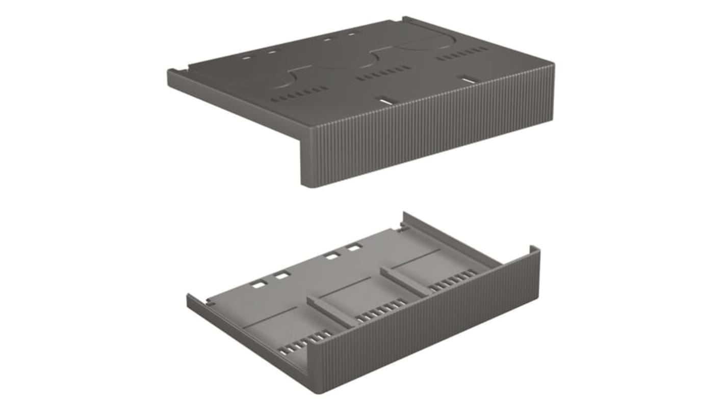 Coperchio ABB T max 1SDA054968R1 LTC T5 F, accessorio per dispositivi a 3 poli, standard IEC, confezione da 2 pezzi.