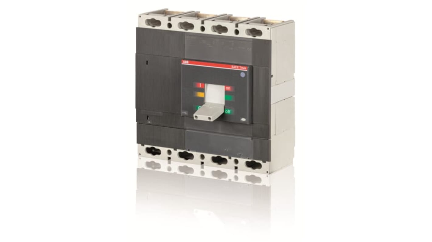 Sezionatore con interruttore ABB T6D, 4 poli, corrente 800A, montaggio superficiale, modello 1SDA060346R1.