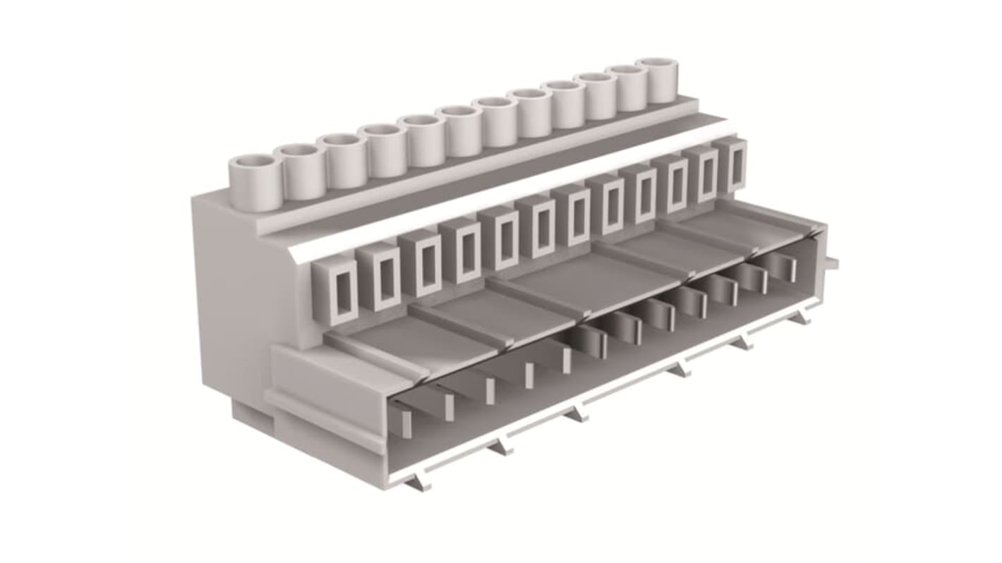 Connettore maschio 12 pin ABB per interruttori automatici XT2 e XT4, design robusto per applicazioni industriali. Codice 1SDA066414R1.