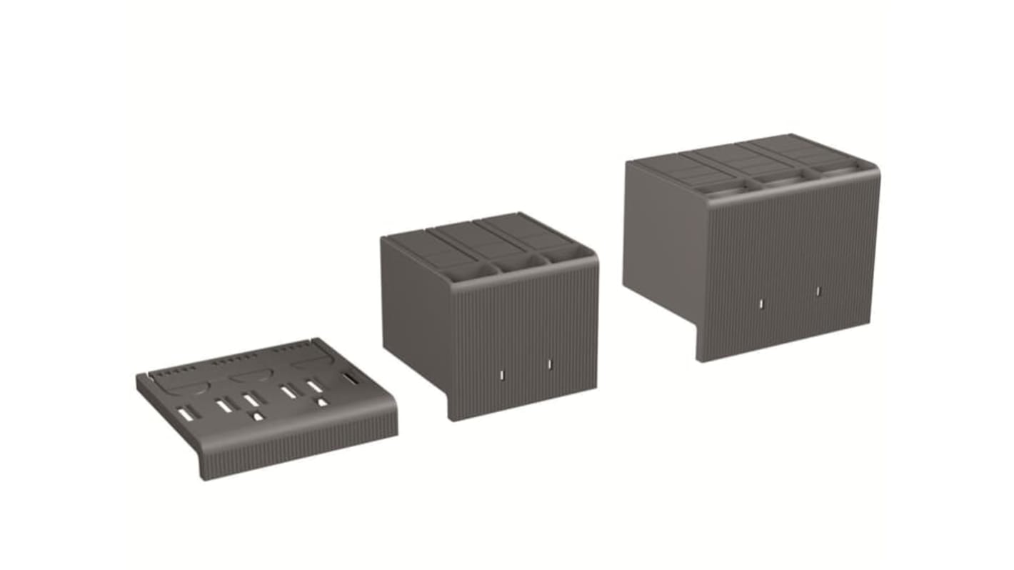 Coperchio ABB per Tmax XT, codice 1SDA066657R1 LTC XT2, confezione da 2 pezzi, compatibile con dispositivi a 3 poli.