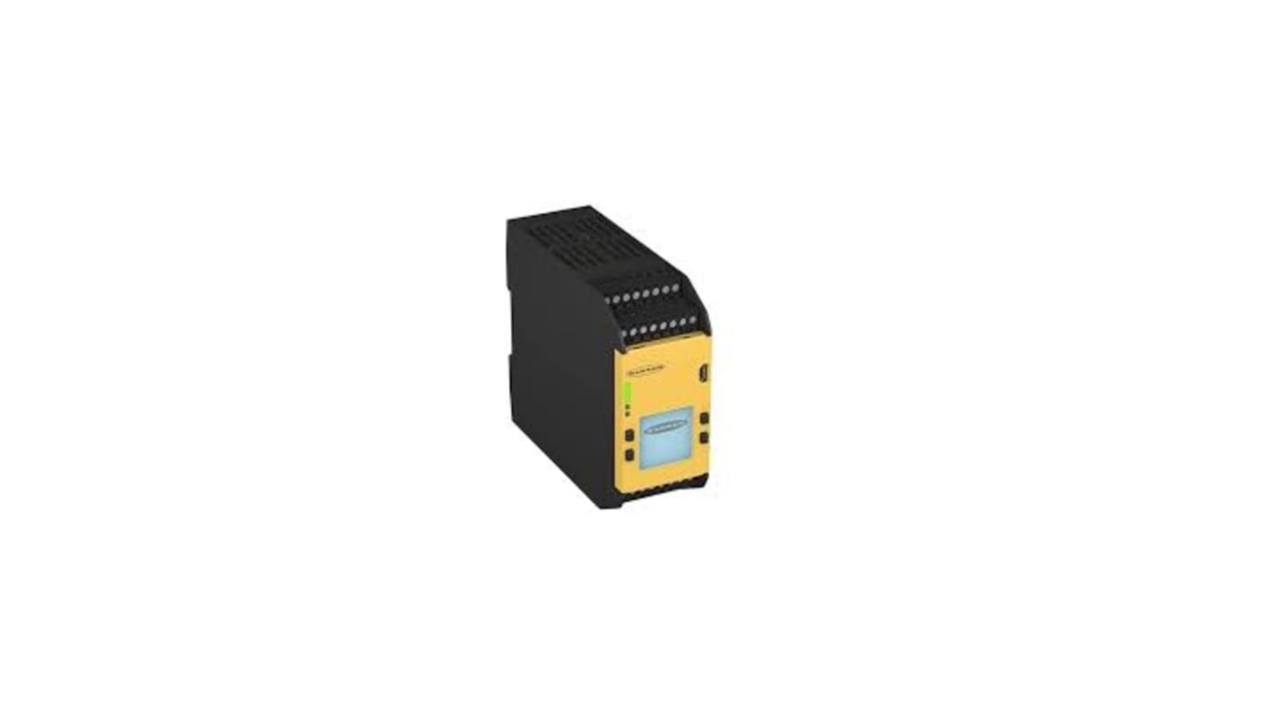 Controller di sicurezza Banner XS26-2D, 28 I/O, 26 ingressi, 2 uscite, LCD, 110 x 45 x 129 mm, max +55 °C.