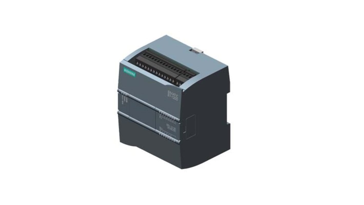 CPU Siemens 6AG1212-1AE40-2XB0 per PLC SIPLUS S7-1200, 10 ingressi digitali, 2 analogici, alimentazione 24 V c.c.
