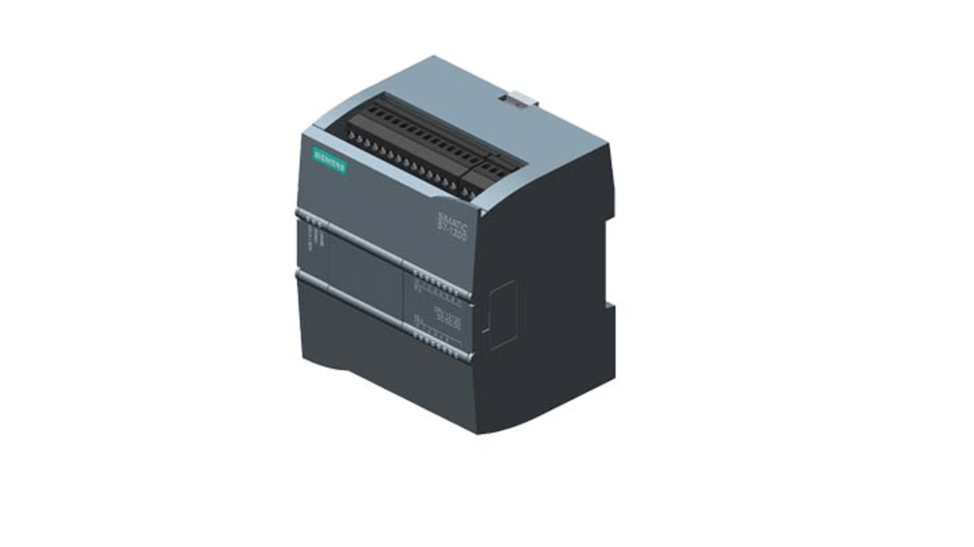 CPU Siemens 6AG1212-1BE40-4XB0 per PLC SIPLUS S7-1200, 10 ingressi digitali, 2 analogici, alimentazione 24 V c.c.