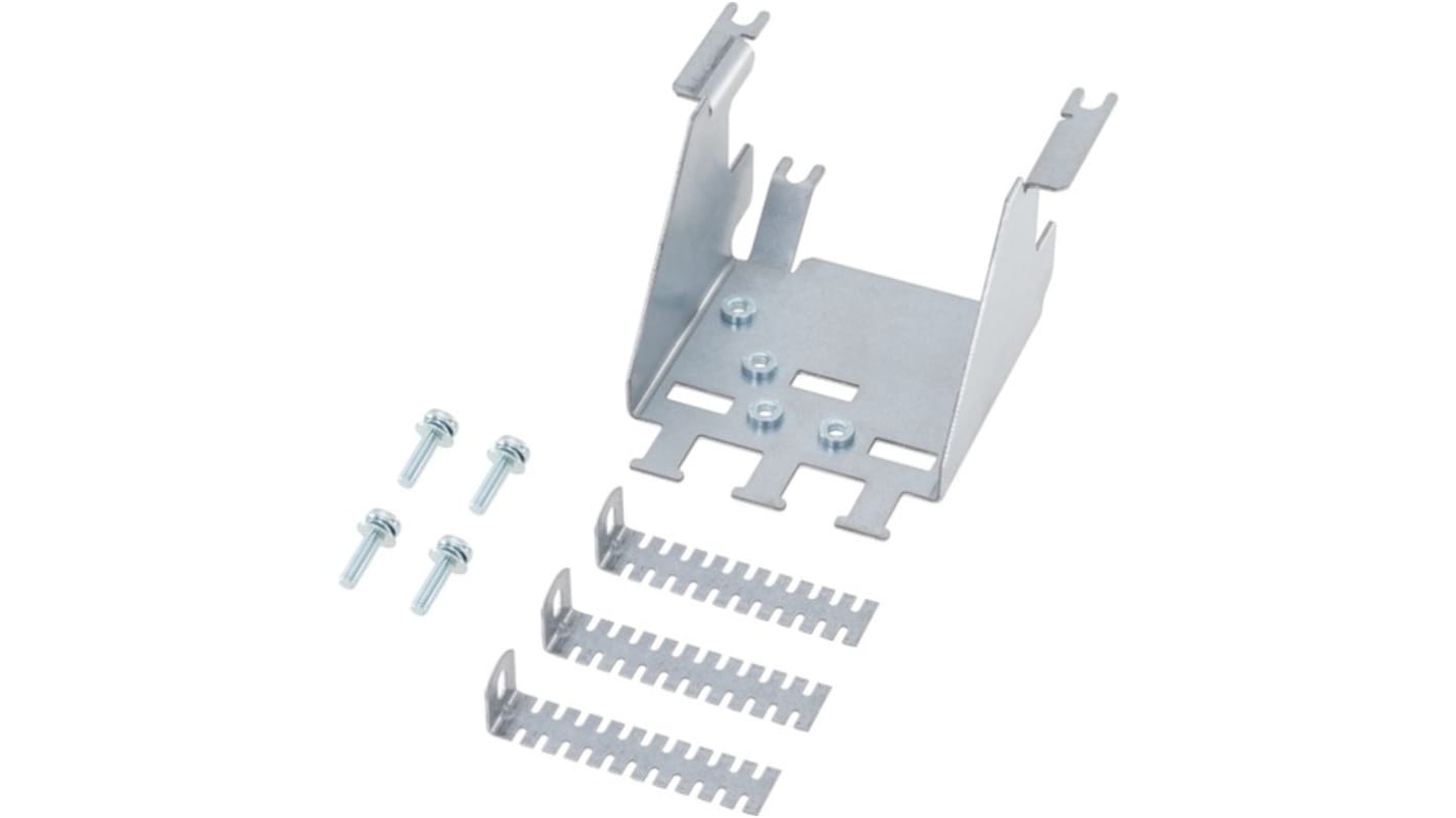 Kit di collegamento schermato Siemens 6SL3266-1AV00-0VA0 per SINAMICS V20, dimensioni 133x99x85 mm, conforme RoHS.