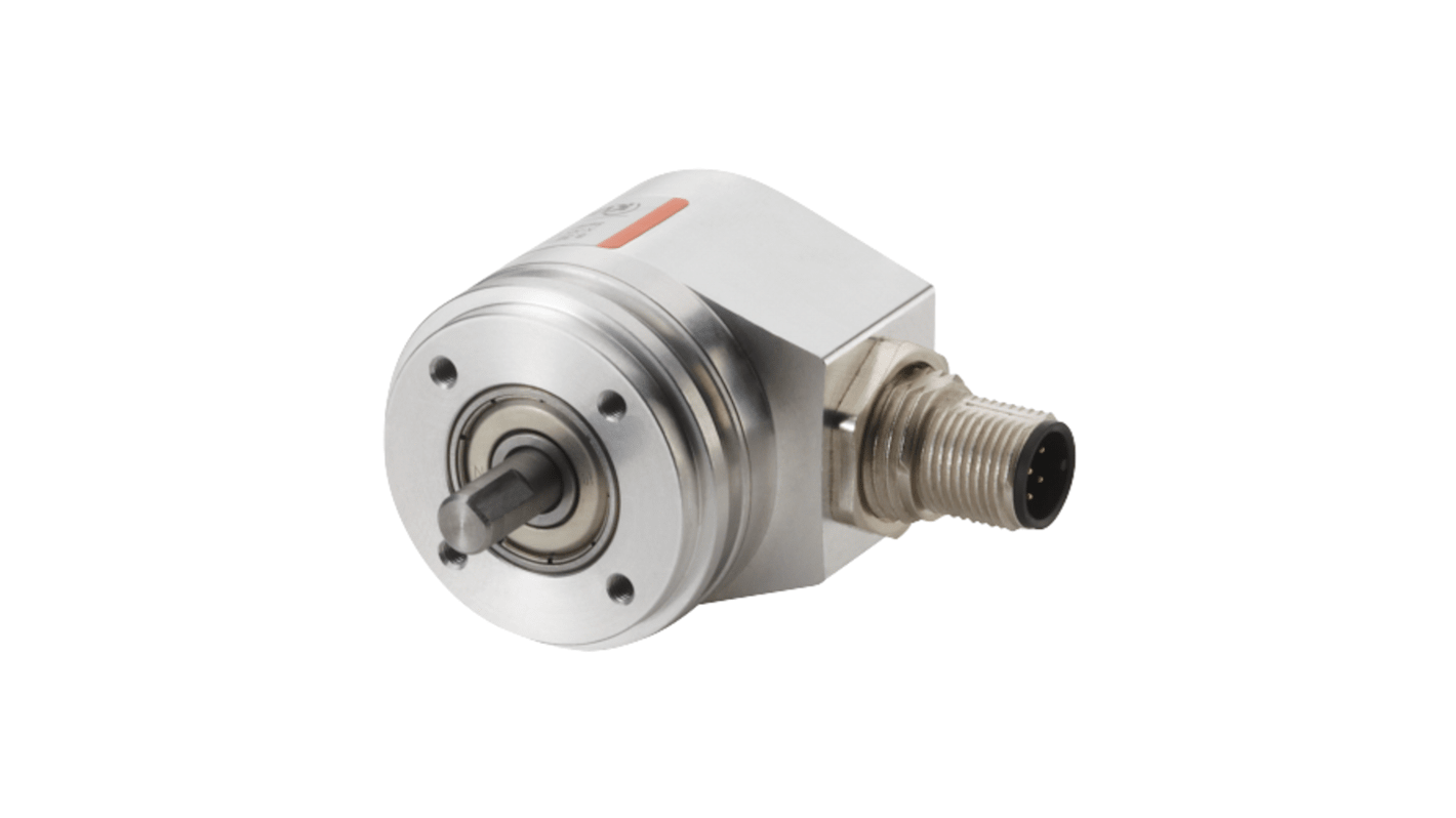 Encoder incrementale Kübler 8.3610.3342.0360, 2500 impulsi/giro, uscita Push Pull, tensione 8-30 V, rotazione max 12000 giri/min.
