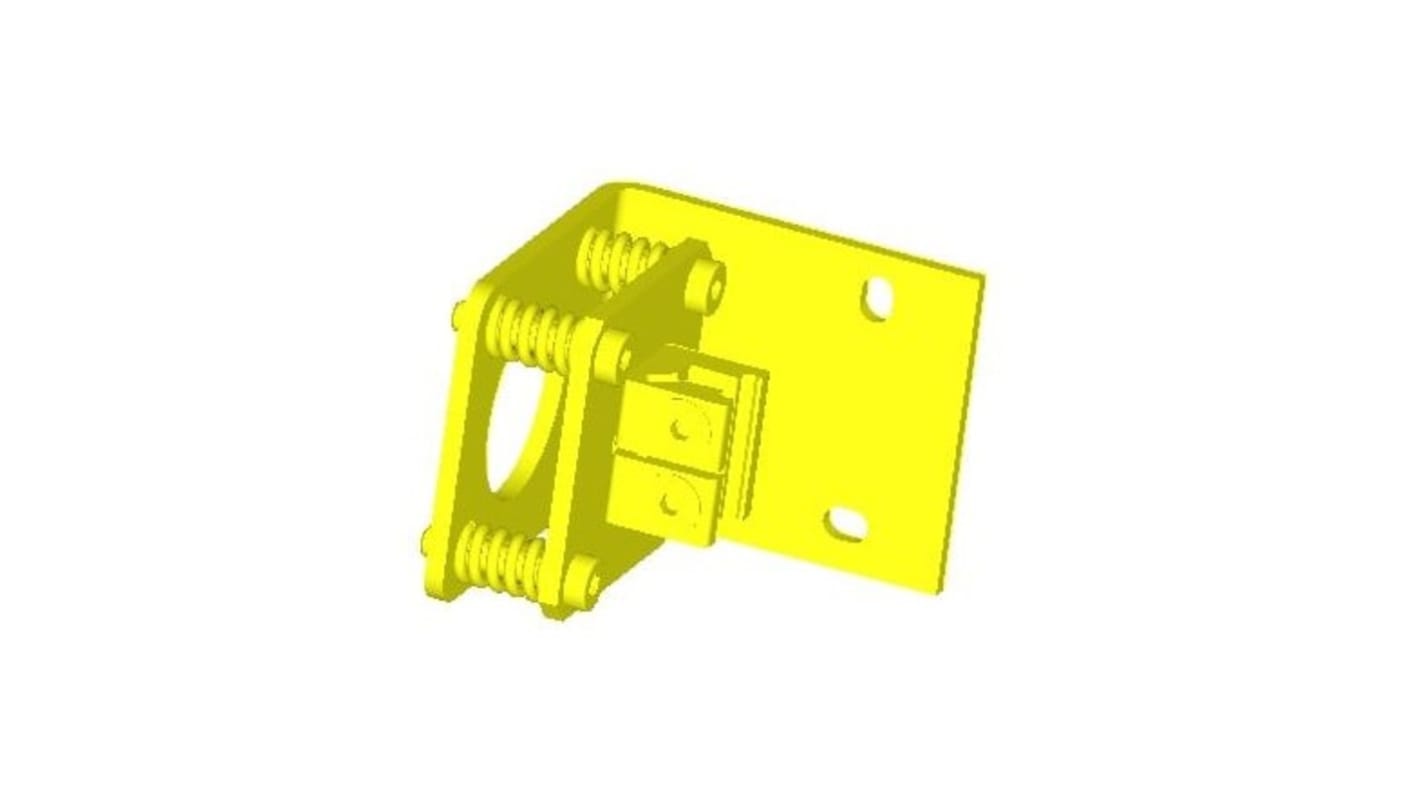 Allen Bradley 60-BDMS-PS, staffa di montaggio in acciaio inox per sensori 45DMS, progettata per regolazione precisa e flessibilità.