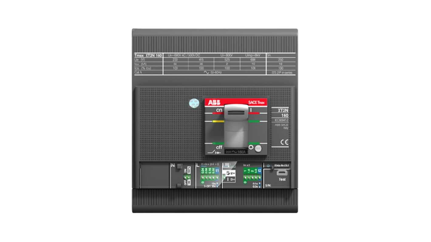 Interruttore ausiliario ABB OZX, codice 1SCA022025R6940, per sezionatori, con kit di morsetti per cavi in rame.
