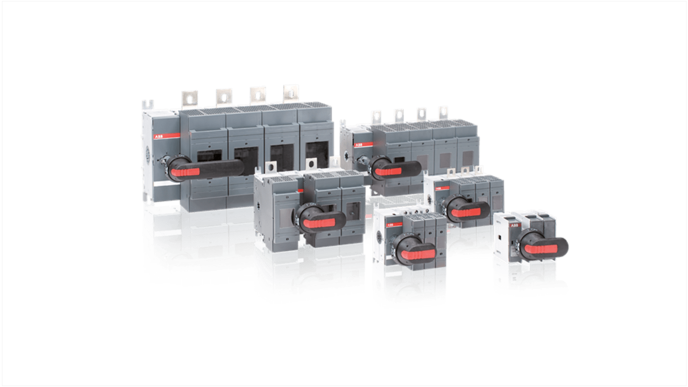 Sezionatore portafusibili ABB 4 poli, 250A, 500V, montaggio B1-B3, con terminali a linguetta da 25 mm. Codice 1SCA022779R0360.