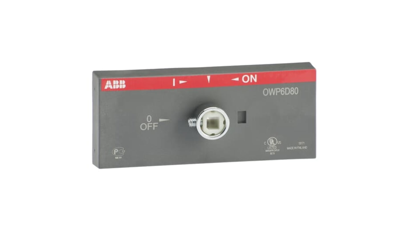 Kit di fissaggio parallelo ABB per interruttori Sezionatori serie OT, 6 e 8 poli, larghezza 12 mm, altezza 45 mm. Codice 1SCA022865R5010.