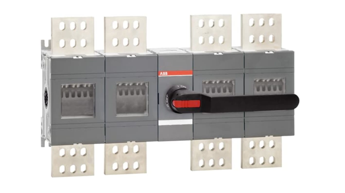 Sezionatore interruttore ABB 1SCA105156R1001, 4 poli, 2500A, montaggio a vite, protezione IP65.
