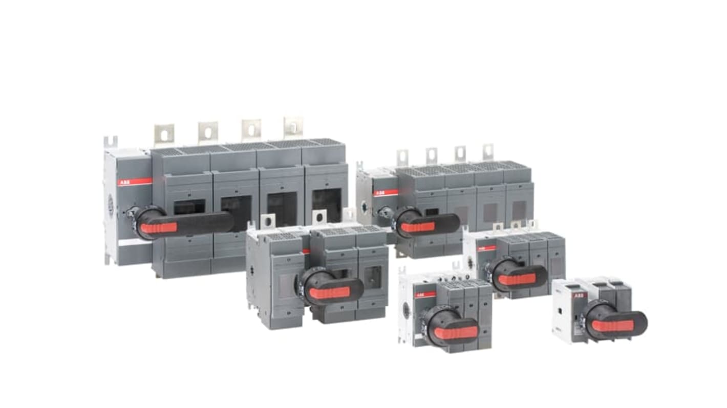 Sezionatore portafusibili ABB, 3 poli, 40A, 500V, design modulare per condizioni estreme, codice 1SCA108942R1001.