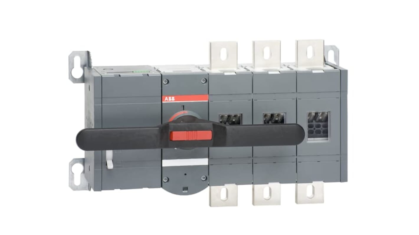 Sezionatore interruttore ABB OTM1250E3M230C, 3 poli, corrente 1250A, montaggio a vite, protezione IP00. Modello 1SCA115365R1001.