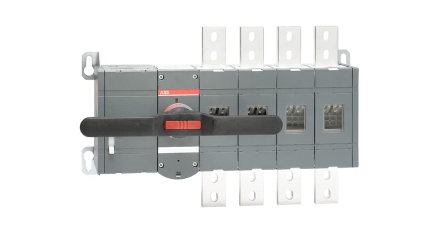 Sezionatore interruttore ABB OTM1600E4M230C, 4 poli, corrente 1600A, montaggio a vite, protezione IP00.