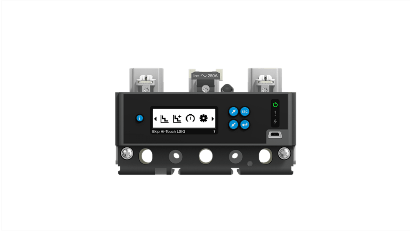 ABB Ekip Hi-T LSI, unità di scatto per XT4, relè a stato solido 3 poli, corrente nominale 250 A, per interruttori Tmax XT.