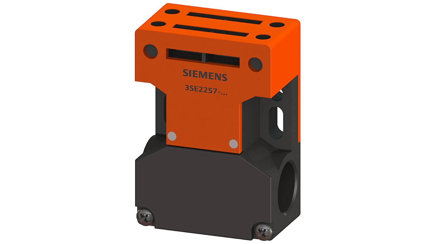Interruttore di abilitazione di sicurezza Siemens 3SE2257-6XX40, contatto 1 N/C, grado di protezione IP67, attacco M20.