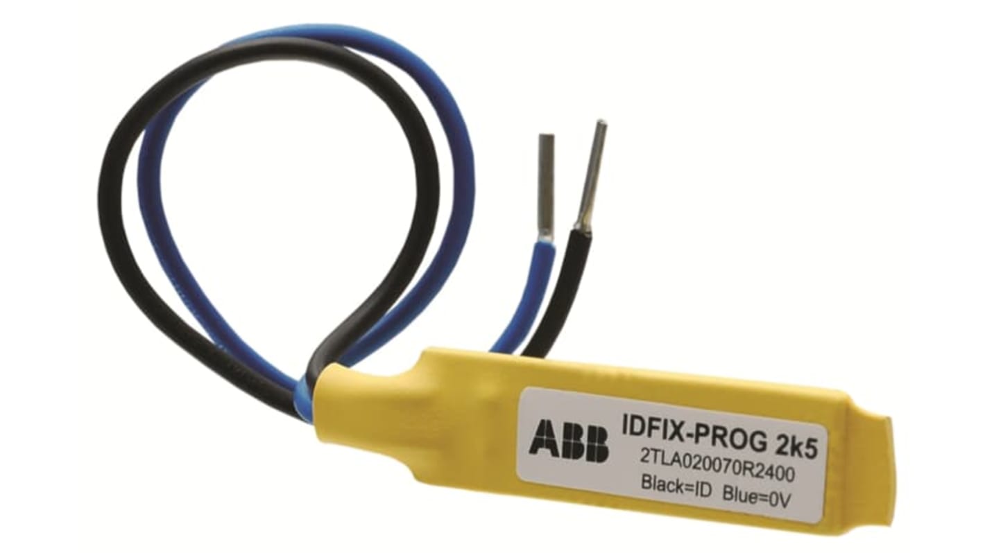 Resistore di terminazione ABB 2TLA020070R2400 IDFIX-PROG 2k5, per Pluto A20 v2 e AS-i, memoria esterna 2,5 Kbyte.