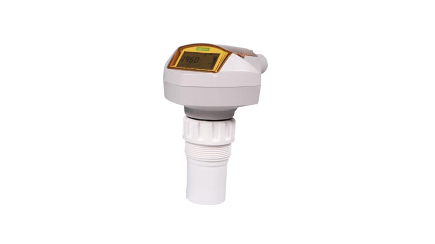 Trasmettitore di livello Siemens 7ML5221-1BA11, montaggio filettato, ultrasuoni, uscita 4-20 mA, misurazione fino a 12 m.