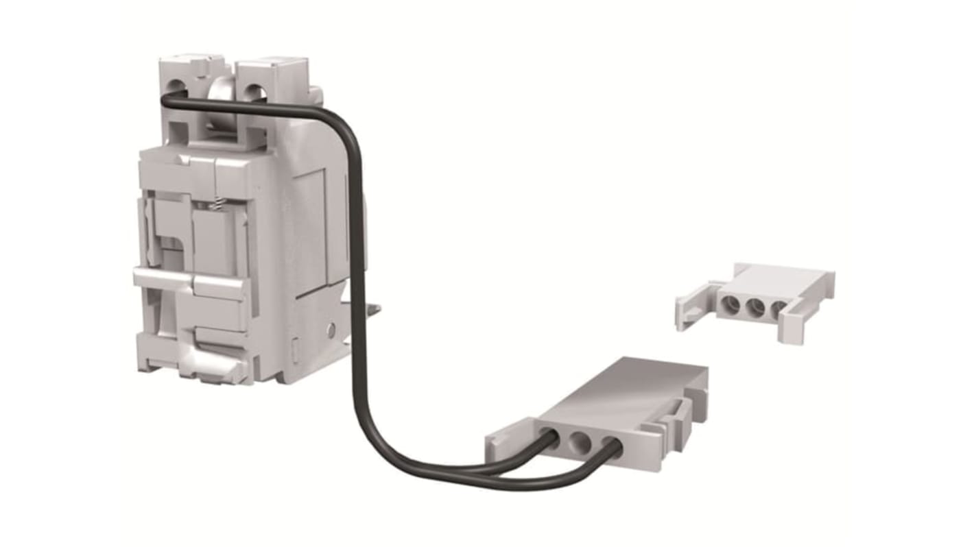 ABB Rilascio apertura shunt cablato per interruttori automatici, tensione 480-525 V CA, dimensioni 140 x 110 x 60 mm, compatibile con modelli XT2 e XT4.