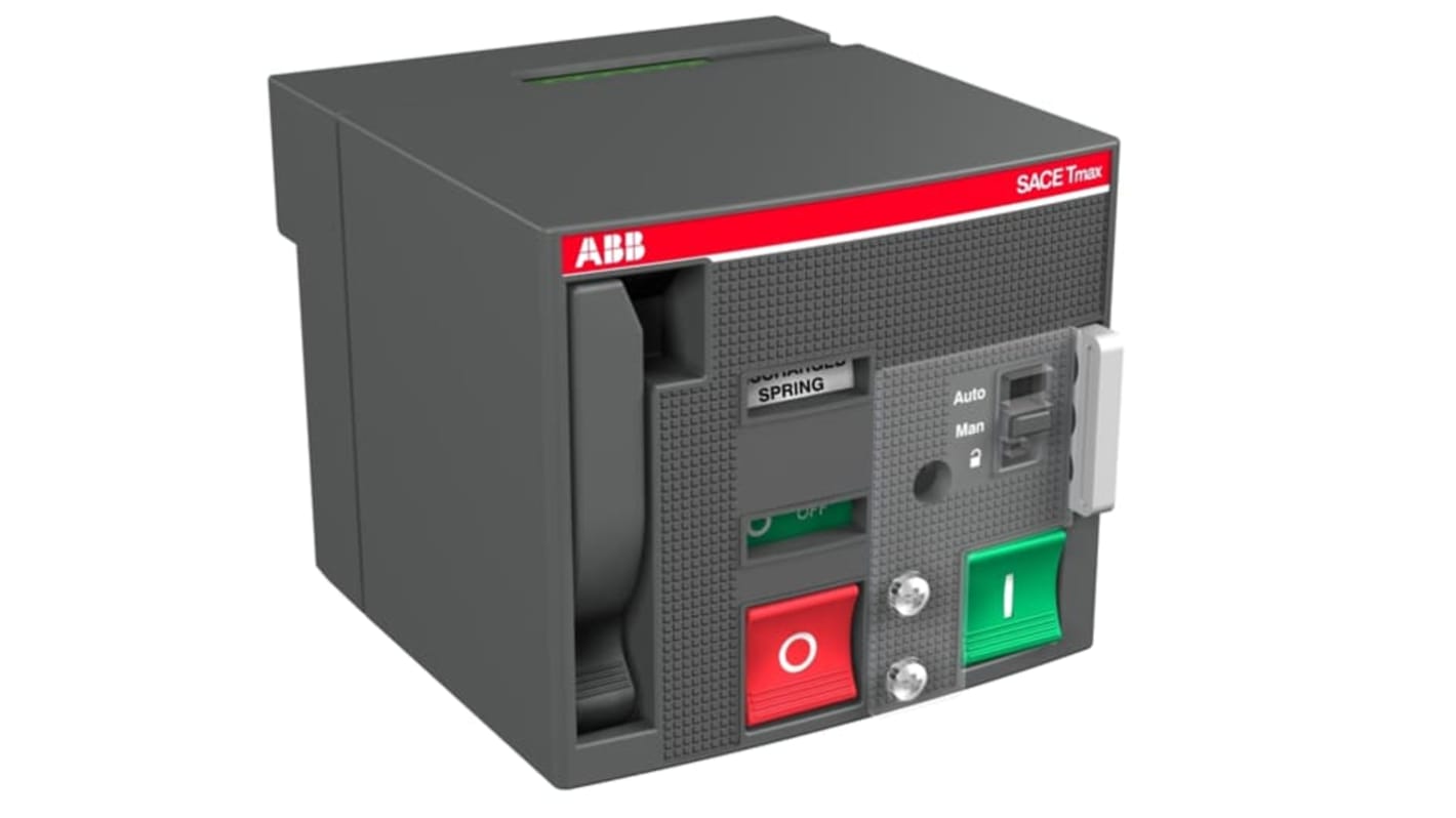 Operatore motore ABB per Tmax XT, codice 1SDA066465R1, tensione 110-125 V CA/CC, compatibile con XT2 e XT4.