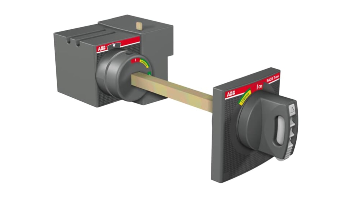 Manopola rotativa ABB per Tmax XT, compatibile con interruttori XT1 e XT3, meccanismo laterale destro.