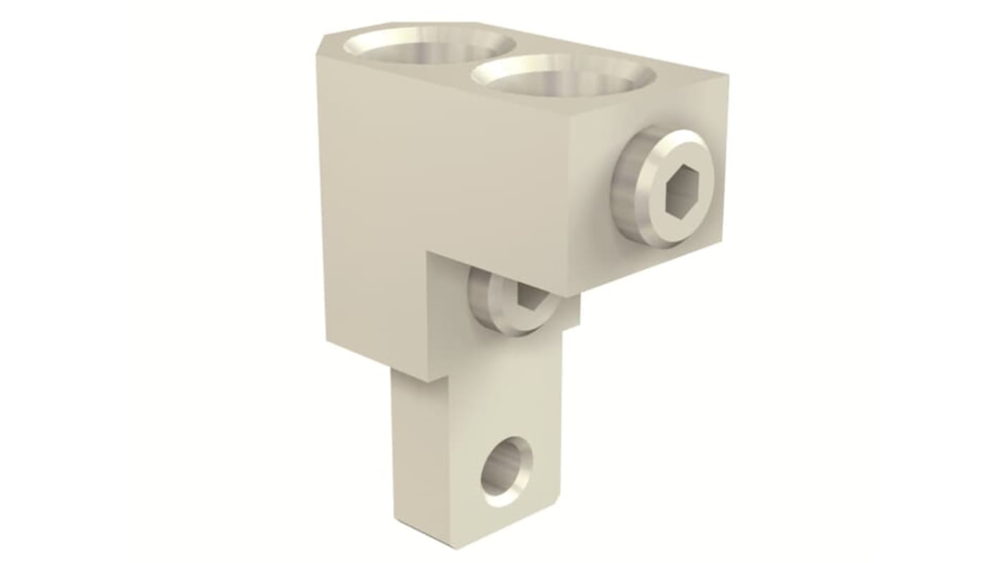 Terminale frontale ABB per Tmax XT, compatibile con cavi in rame-alluminio da 2 x 35 a 120 mm², confezione da 8 pezzi.