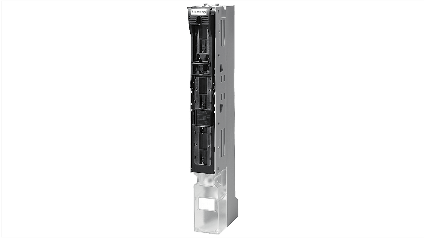 Sezionatore portafusibili Siemens 3NJ4103-3BF12, 3 poli, 160 A, tensione 440 V, classe di protezione IP30.