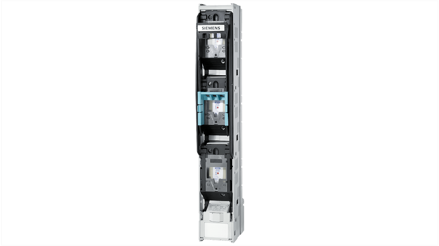 Sezionatore portafusibili Siemens 3NJ4123-3BF01, 3 poli, 250 A, 440 V, classe IP30, serie SENTRON.
