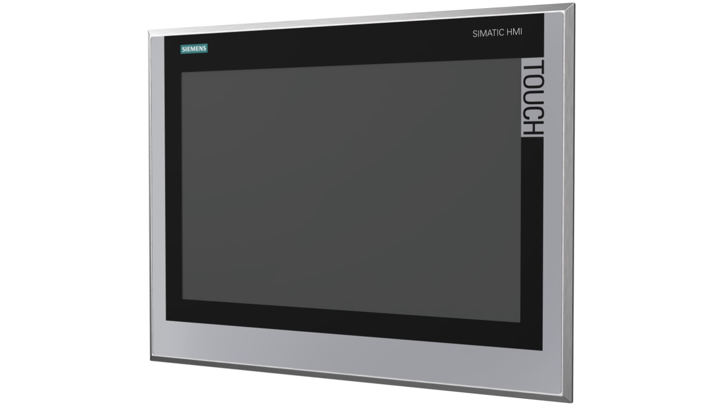 Pannello HMI Siemens 6AV2144-8QC10-0AA2, TP1500 Comfort INOX, 15.4" TFT, IP66K, interfacce PROFINET e MPI.