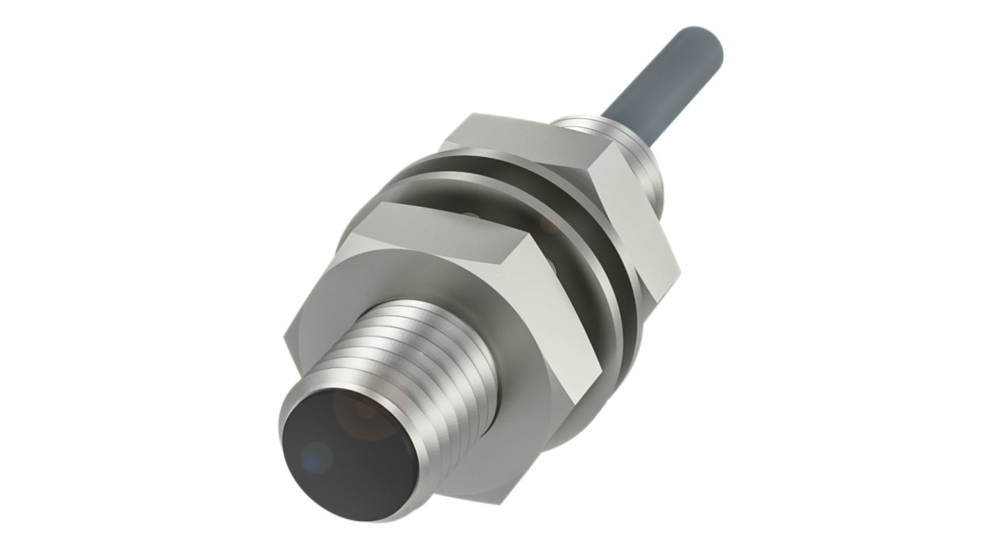 Sensore di prossimità induttivo cilindrico PNP BALLUFF BES00NR, M8 x 1, rilevamento 2 mm, IP68, acciaio inossidabile.
