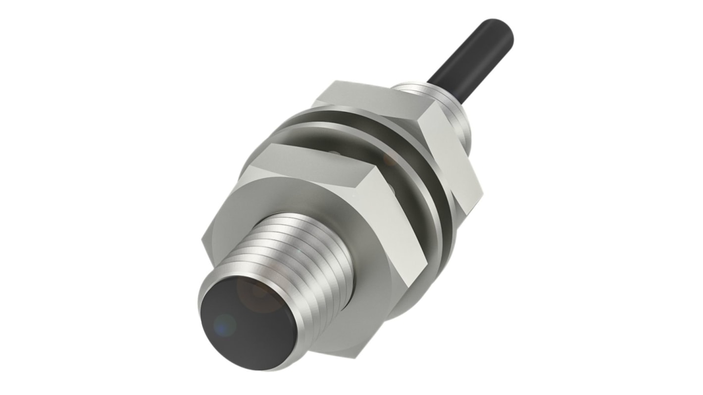 Sensore di prossimità induttivo cilindrico PNP M8 BALLUFF BES00P0, rilevamento 2 mm, IP68, alimentazione 10-30 V c.c.