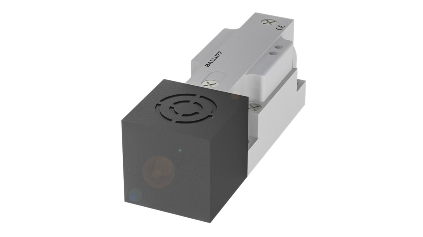 Sensore di prossimità induttivo PNP BALLUFF BES0204, rilevamento 20 mm, alimentazione 10-55 V CC, dimensioni 120x40x40 mm, IP67.