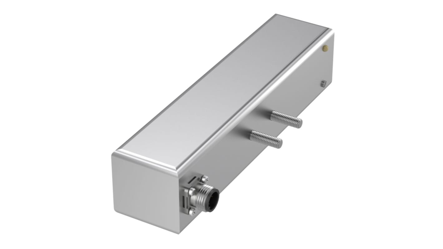 Sensore induttivo M12 x 1 BALLUFF BES02TH, rilevamento 30 mm, PNP, IP65, alimentazione 10-30 V c.c., dimensioni 150x35x35 mm.