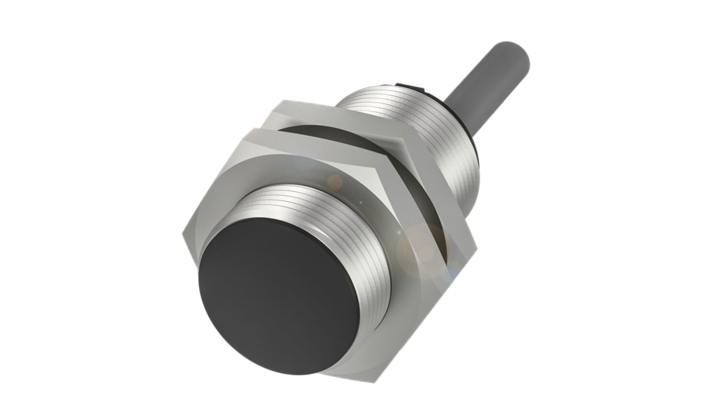 Sensore induttivo cilindrico NPN BALLUFF BES04CZ, M18 x 1, rilevamento 5mm, IP67, alimentazione 10-30 V c.c.