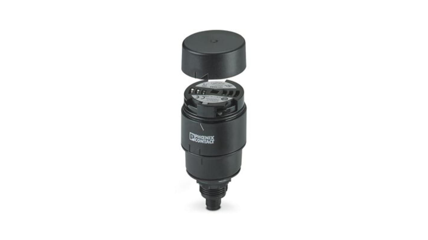 Modulo I/O Phoenix Contact 1018853 con connettore M12 a 5 pin, montaggio su superficie, colore nero, materiale PA-GF.
