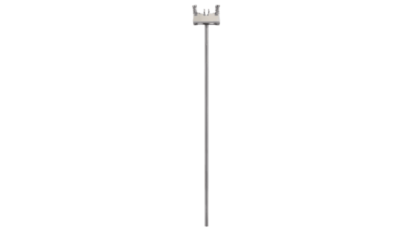 Sonda di temperatura PT100 Jumo 909740/10-402-1003-1-6-130/000, lunghezza 130mm, diametro 6mm, range -50/+400°C, circuito a 2 fili.